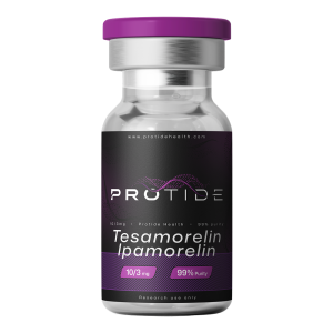 Tesamorelin & Ipamorelin Blend research vial